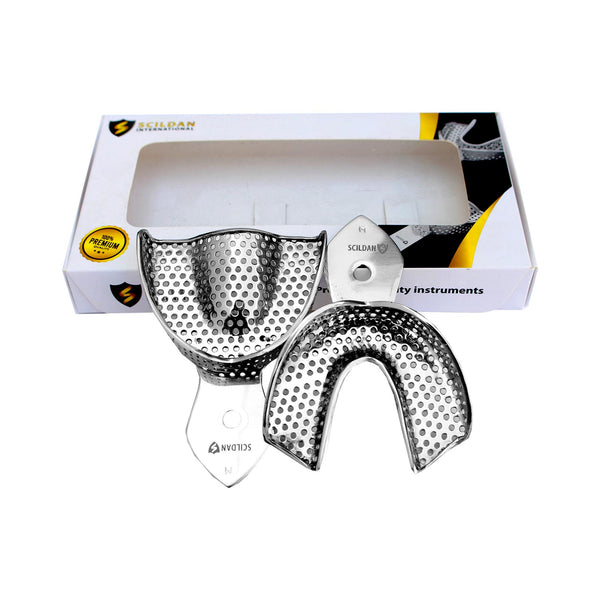 Impression Trays (Perforated with Rim)