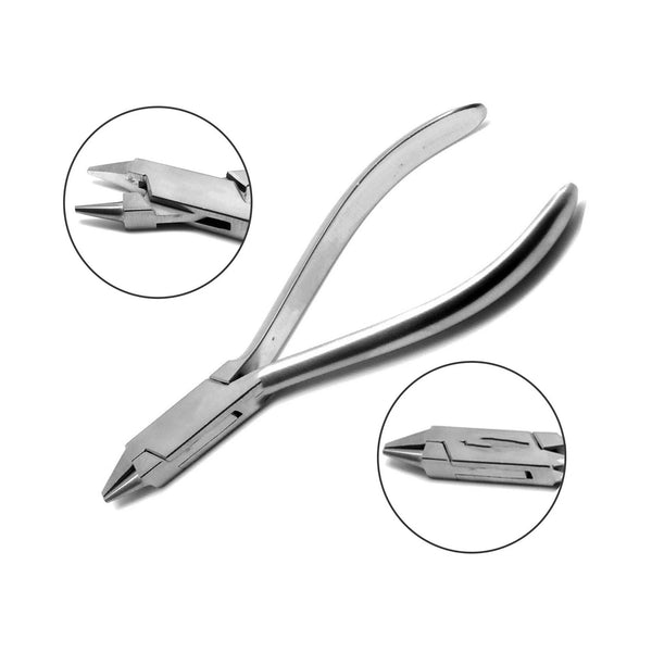 Round-Nose Short Beak-Loop Forming Plier