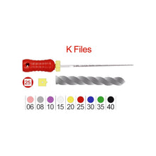 Nickel Titanium Endodontic K Files (Niti K Files)
