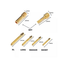 Dental Screw Posts (Gold Plated)