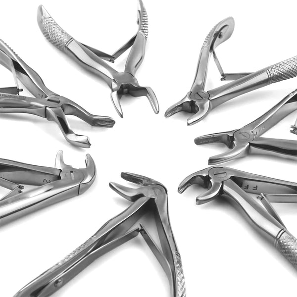 Baby Tooth Extraction Forceps (Set of 7)