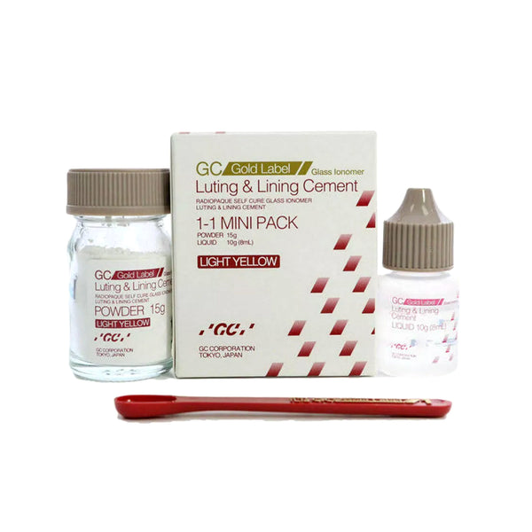 GC - Gold Label 1 Mini - Glass Ionomer luting and lining Cement