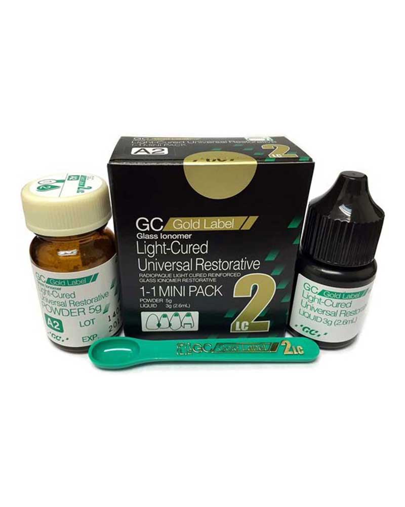 GC Gold Label LC (Light Cured Universal Restorative-GIC)